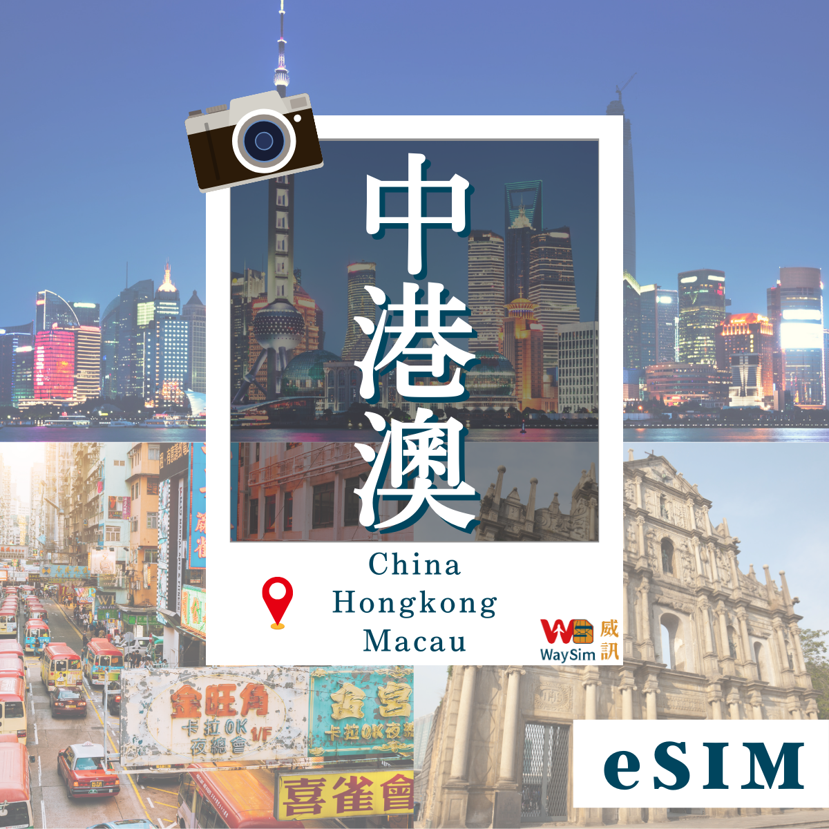 中港澳eSIM